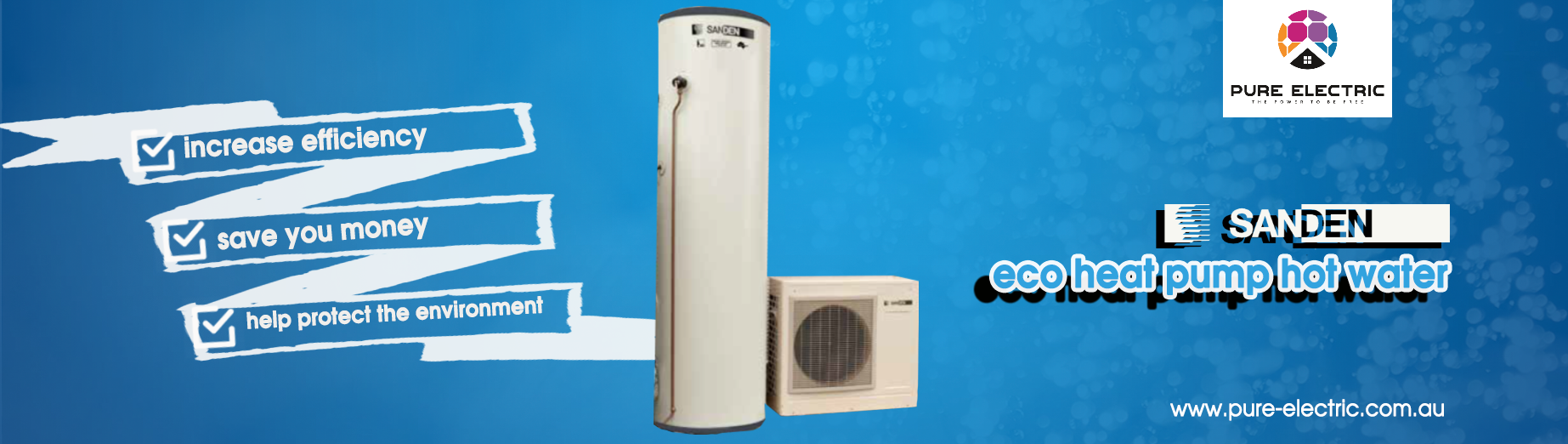 Sanden Eco PLUS CO2 Hot Water Heat Pump