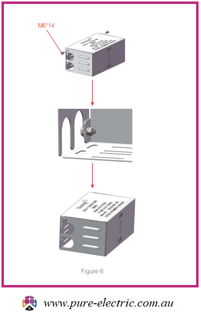 According to your plan, assemble the Isolator Shade step by step as shown