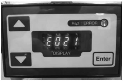 Sanden Heat Pump G3 Error Code Example