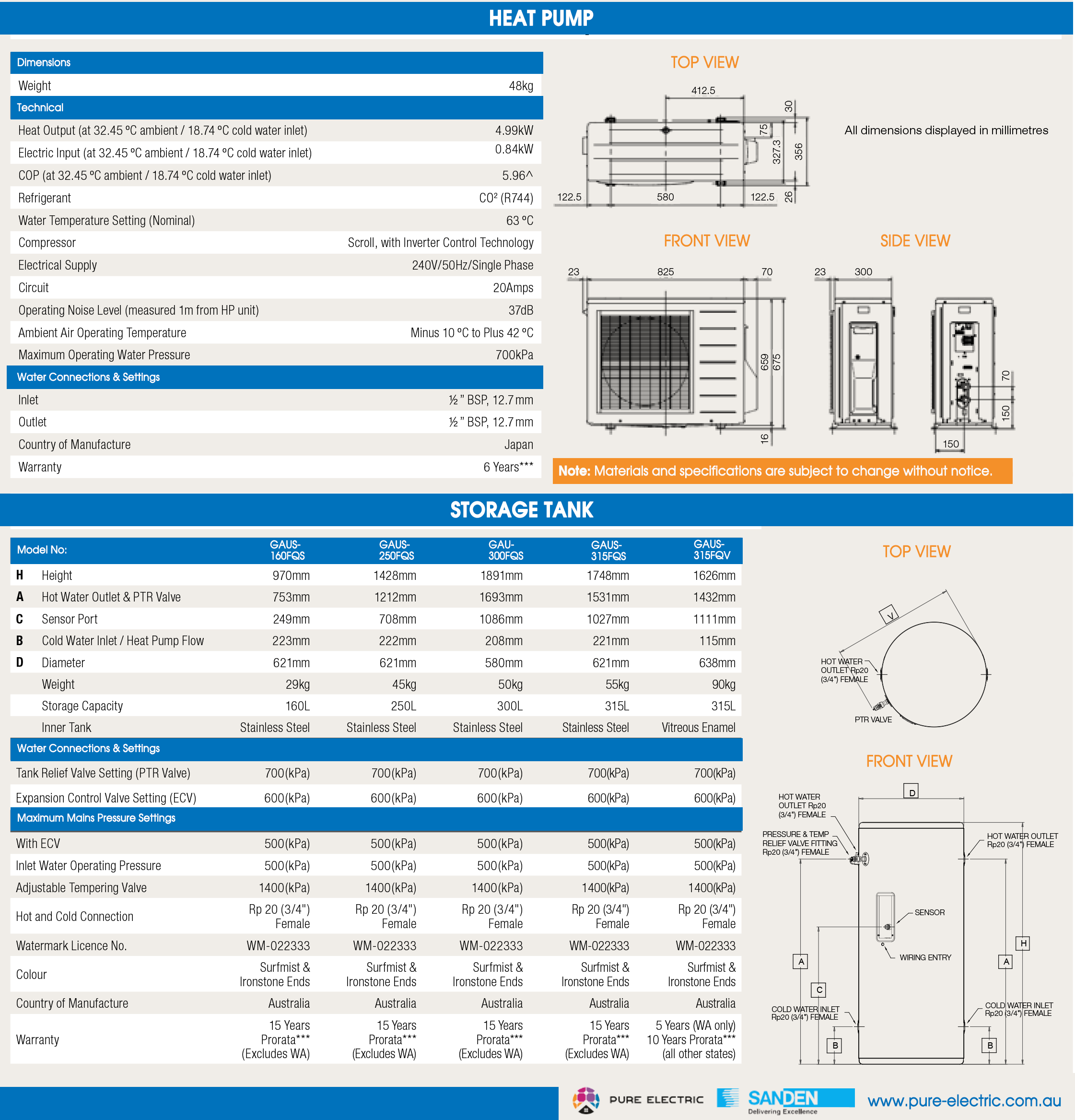 sanden eco heatpump