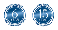 Sanden Eco Heat Pump - 15 year warranty on the water tank