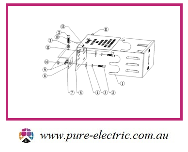 To be Fixed at Rail End-solator Shade