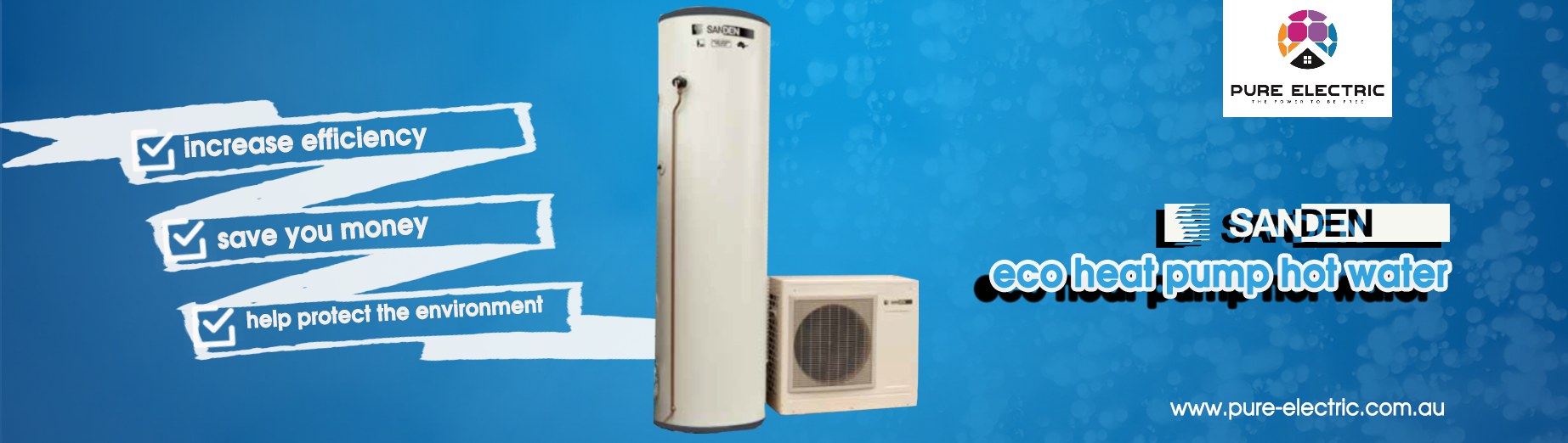 SANDEN ECO HEAT PUMP HOT WATER