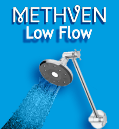 Methven Kiri Satinjet Ultra Low Flow 4.9 Litre premium showerhead