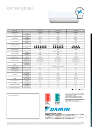 Daikin US7 Sales Brochure Pamphlet sized