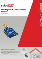 SolarEdge Wifi Solution Datasheet