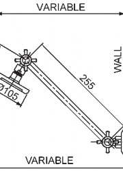 Diagram Shower on Capstan Arm