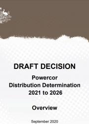 DRAFT DECISION - Powercor Distribution Determination 2021 to 2026