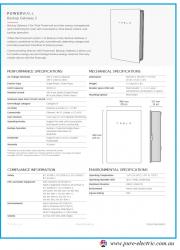 Tesla Powerwall Backup Gateway 2 Datasheet